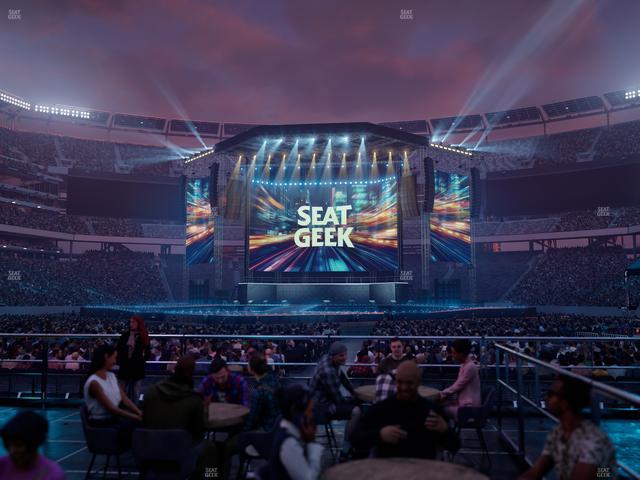 MetLife Stadium - Section Vip Table 5 Seat View