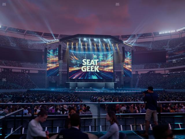 MetLife Stadium - Section Vip Table 8 Seat View