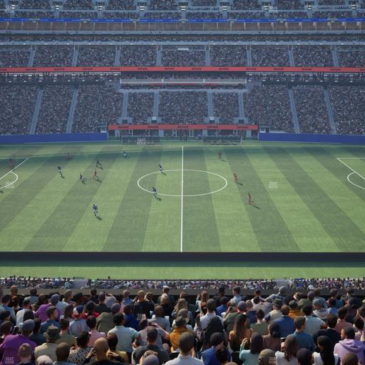 MetLife Stadium - Section West Mezzanine Club Seat View