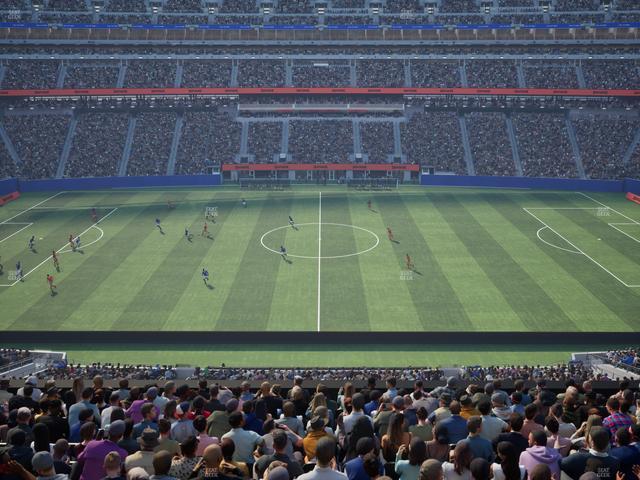 MetLife Stadium - Section West Mezzanine Club Seat View MetLife Stadium - Section West Mezzanine Club Seat View