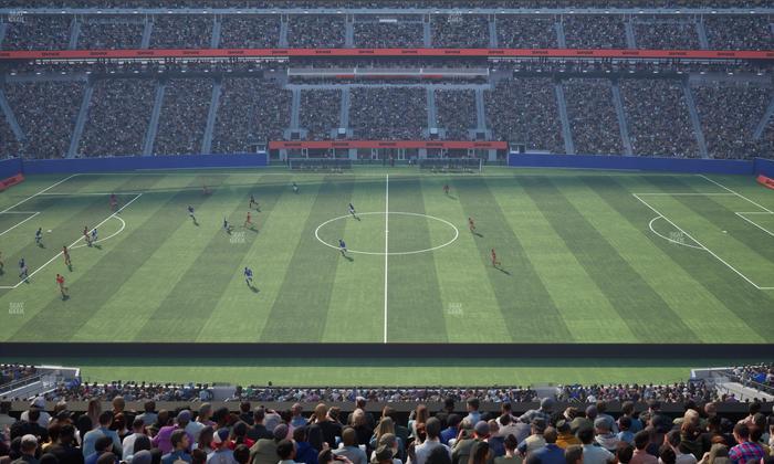 MetLife Stadium - Section West Mezzanine Club Seat View