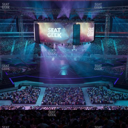 MetLife Stadium - Section West Mezzanine Club Seat View