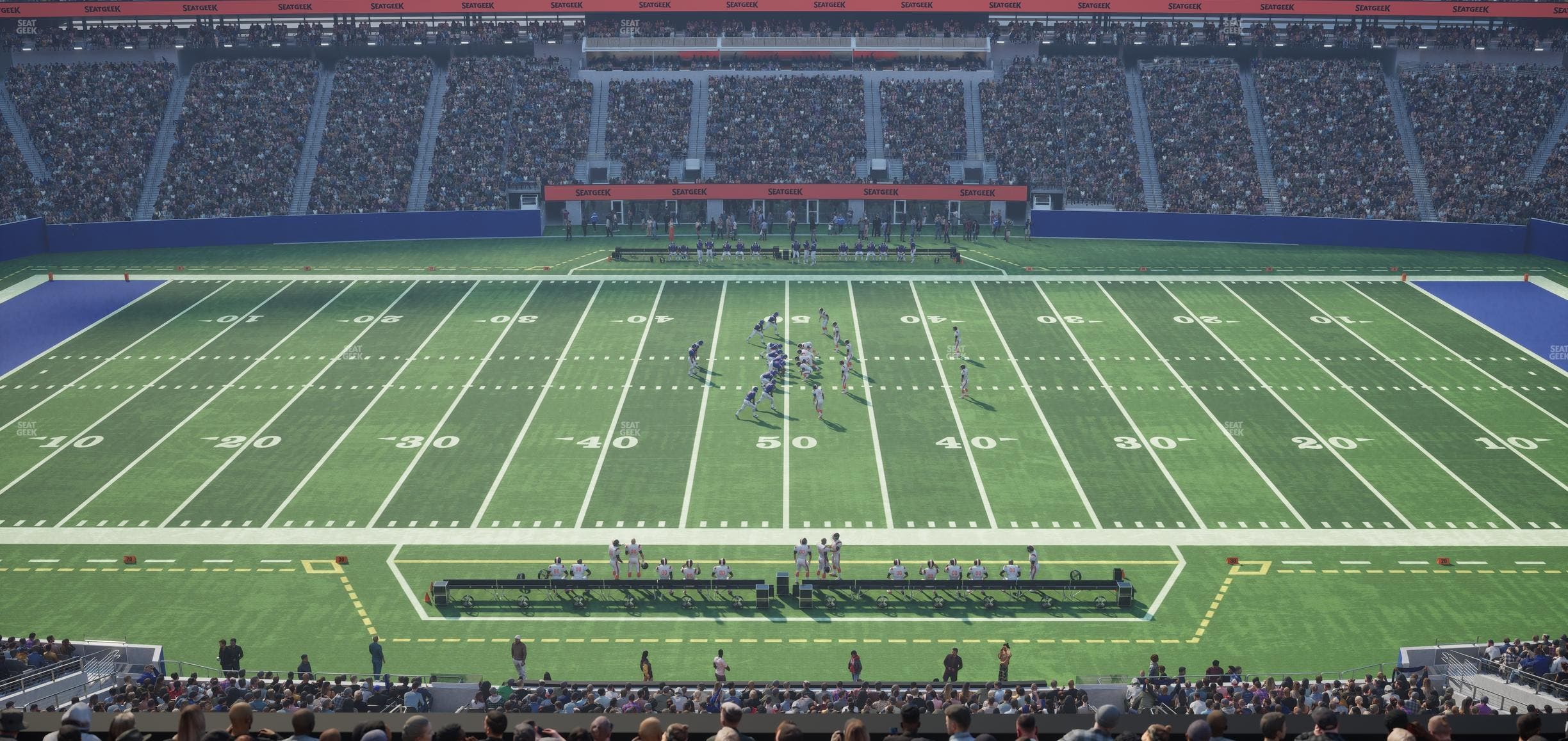 MetLife Stadium - Section West Mezzanine Club Seat View