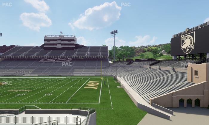 Michie Stadium - Section 01 Box 1 Seat View