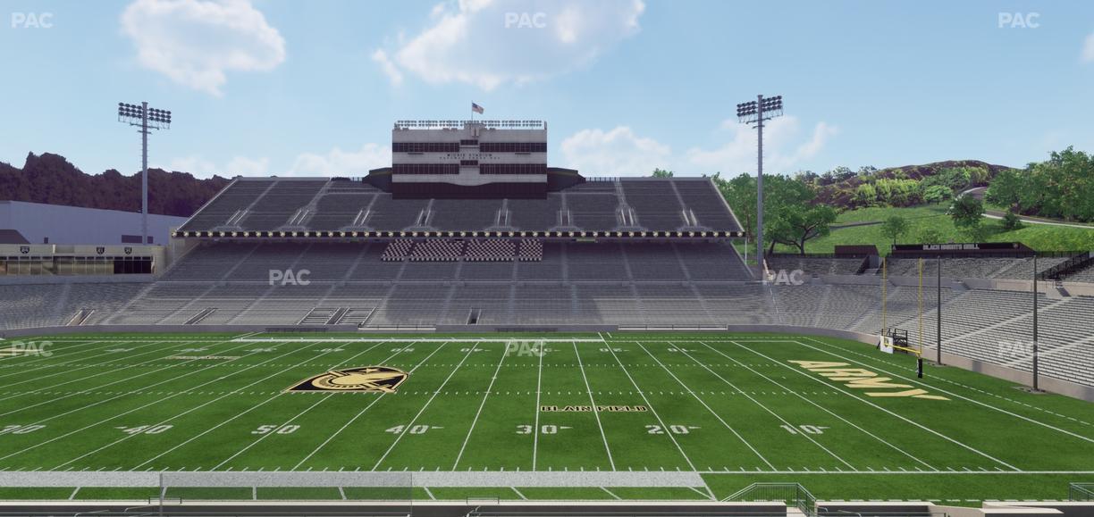 Michie Stadium - Section 08 Box 4 Seat View