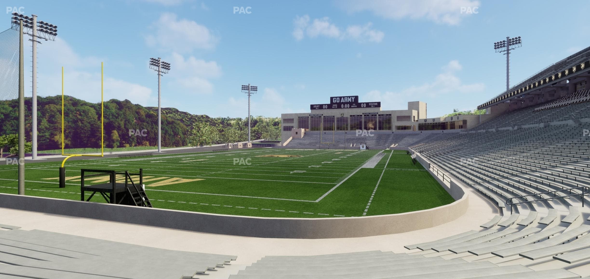 Michie Stadium - Section 20 Seat View