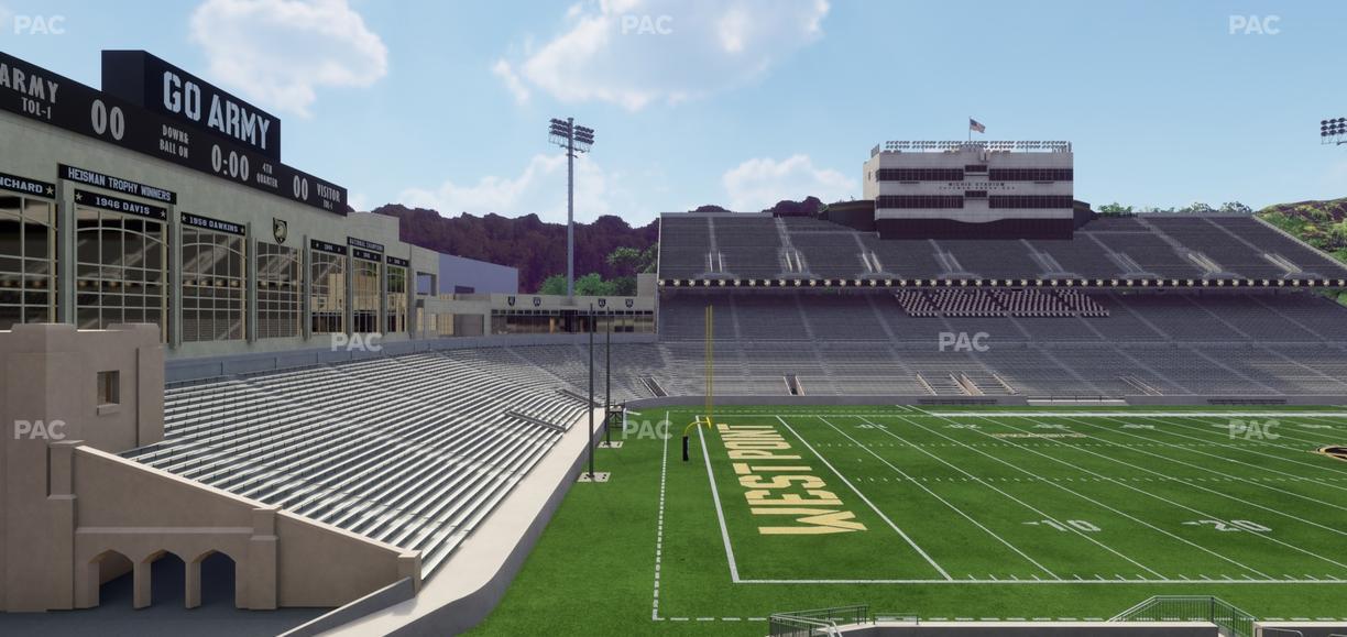 Michie Stadium - Section 23 Box 1 Seat View