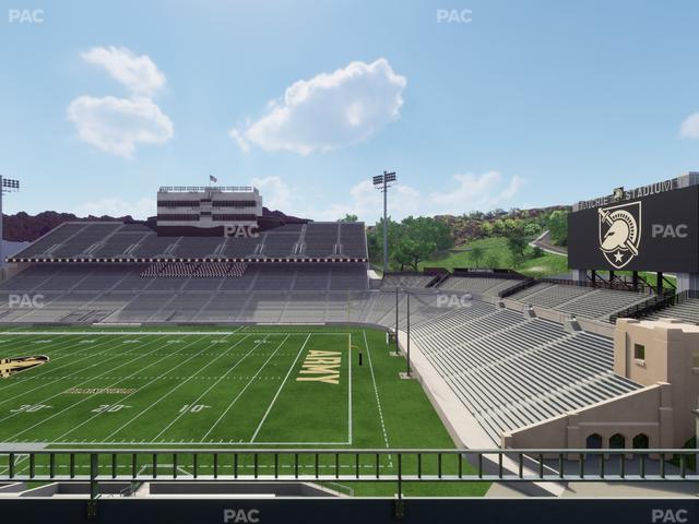 Michie Stadium - Section Healybc 1 Seat View