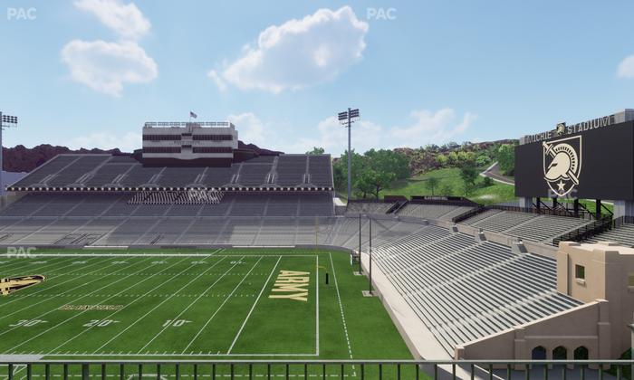 Michie Stadium - Section Healybc 1 Seat View