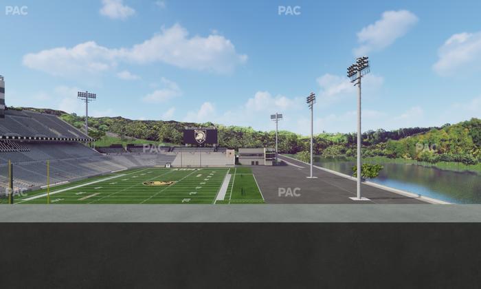 Michie Stadium - Section Kimsey Club Seat View