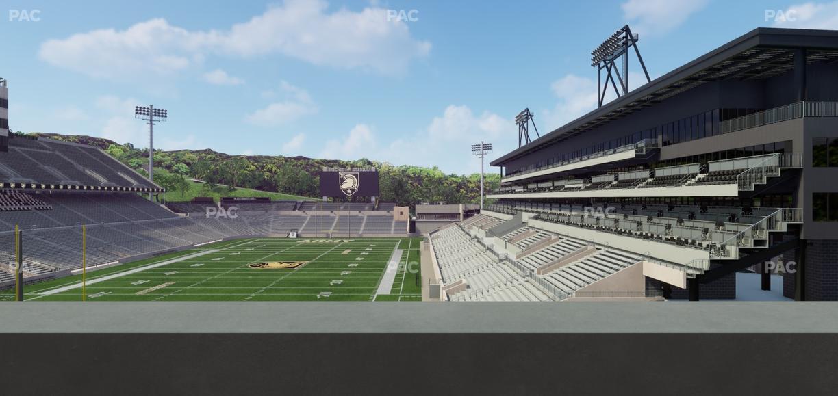 Michie Stadium - Section Kimsey Club Seat View