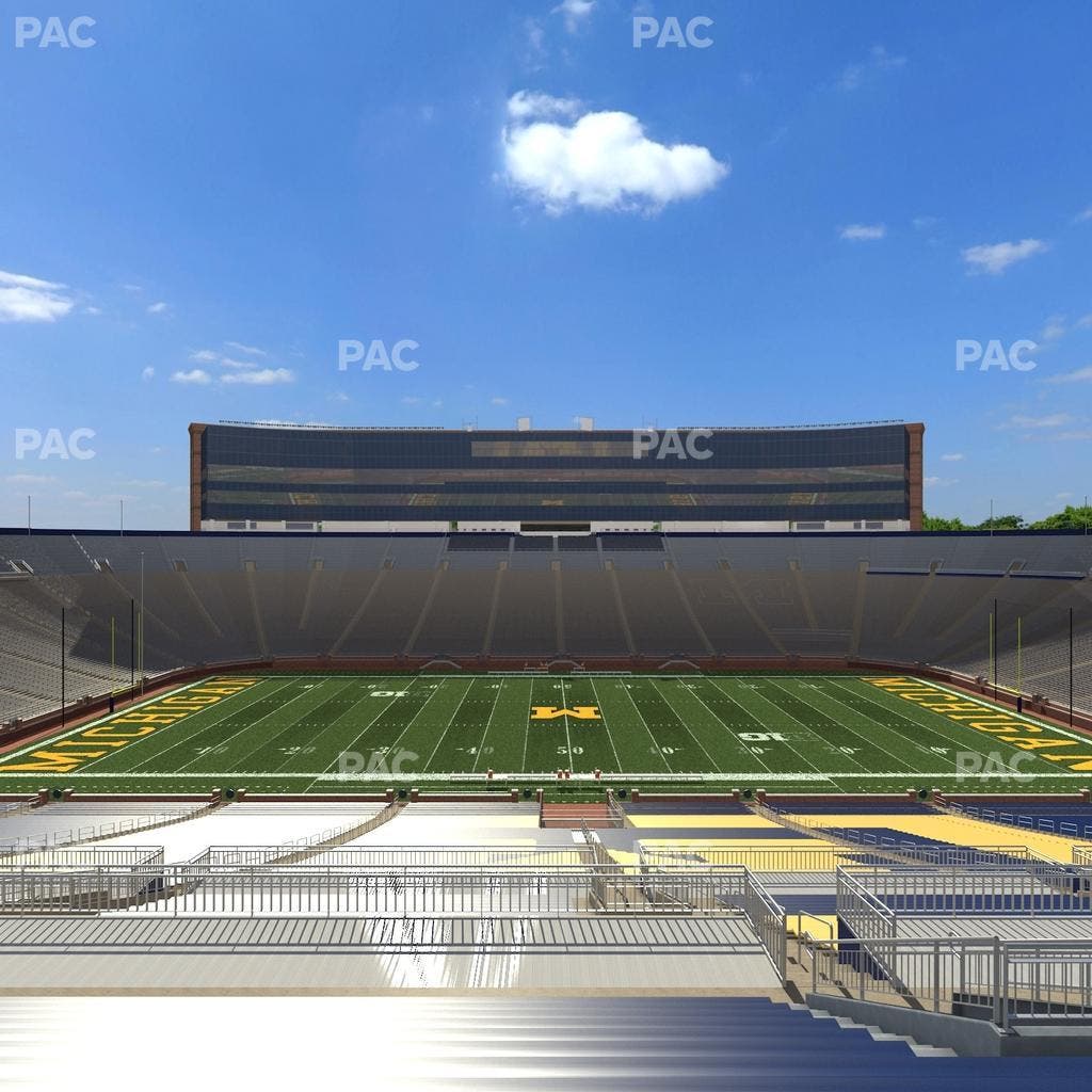 Michigan Stadium - Section 1 Seat View
