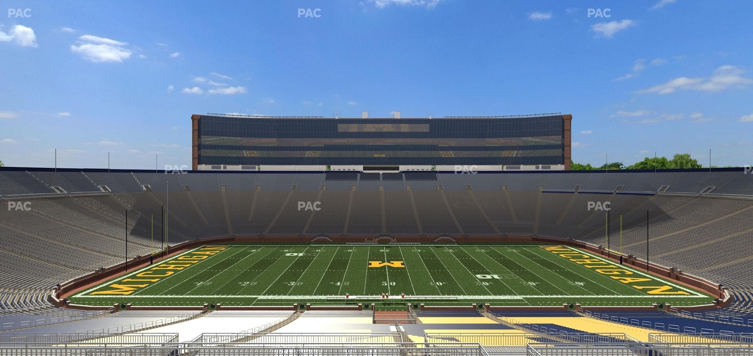 Michigan Stadium - Section 1 Seat View