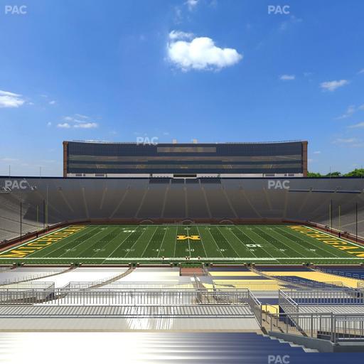 Michigan Stadium - Section 1 Seat View