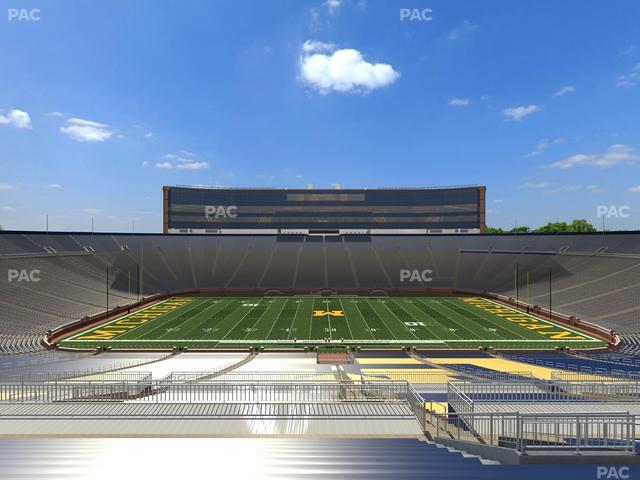 Michigan Stadium - Section 1 Seat View