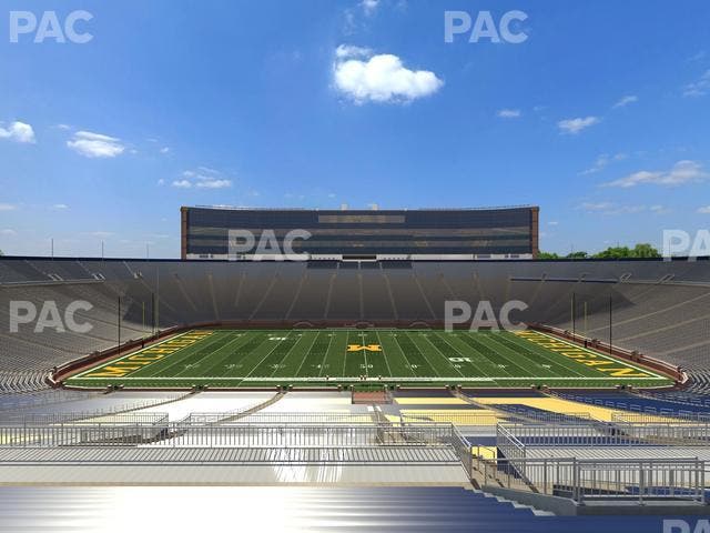 Michigan Stadium - Section 1 Seat View