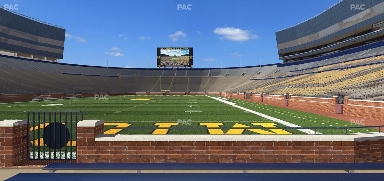 Michigan Stadium - Section 11 Seat View