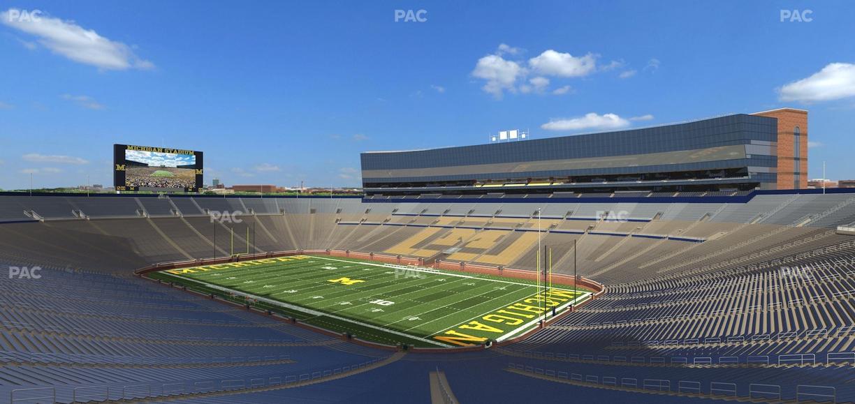 Michigan Stadium - Section 17 Seat View