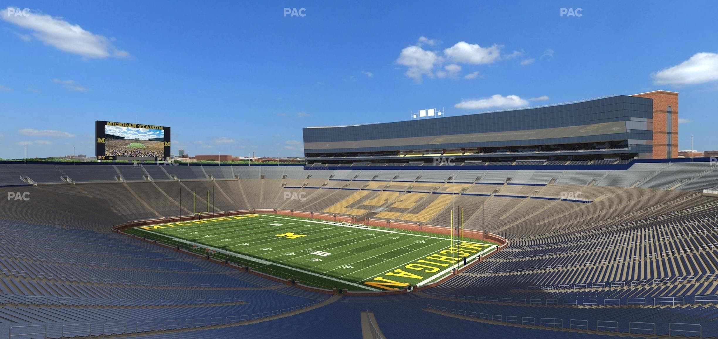 Michigan Stadium - Section 17 Seat View