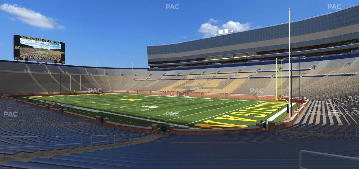 Michigan Stadium - Section 17 Seat View