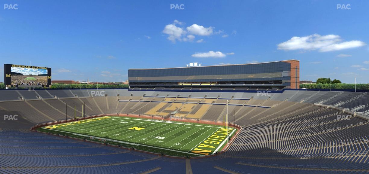 Michigan Stadium - Section 18 Seat View
