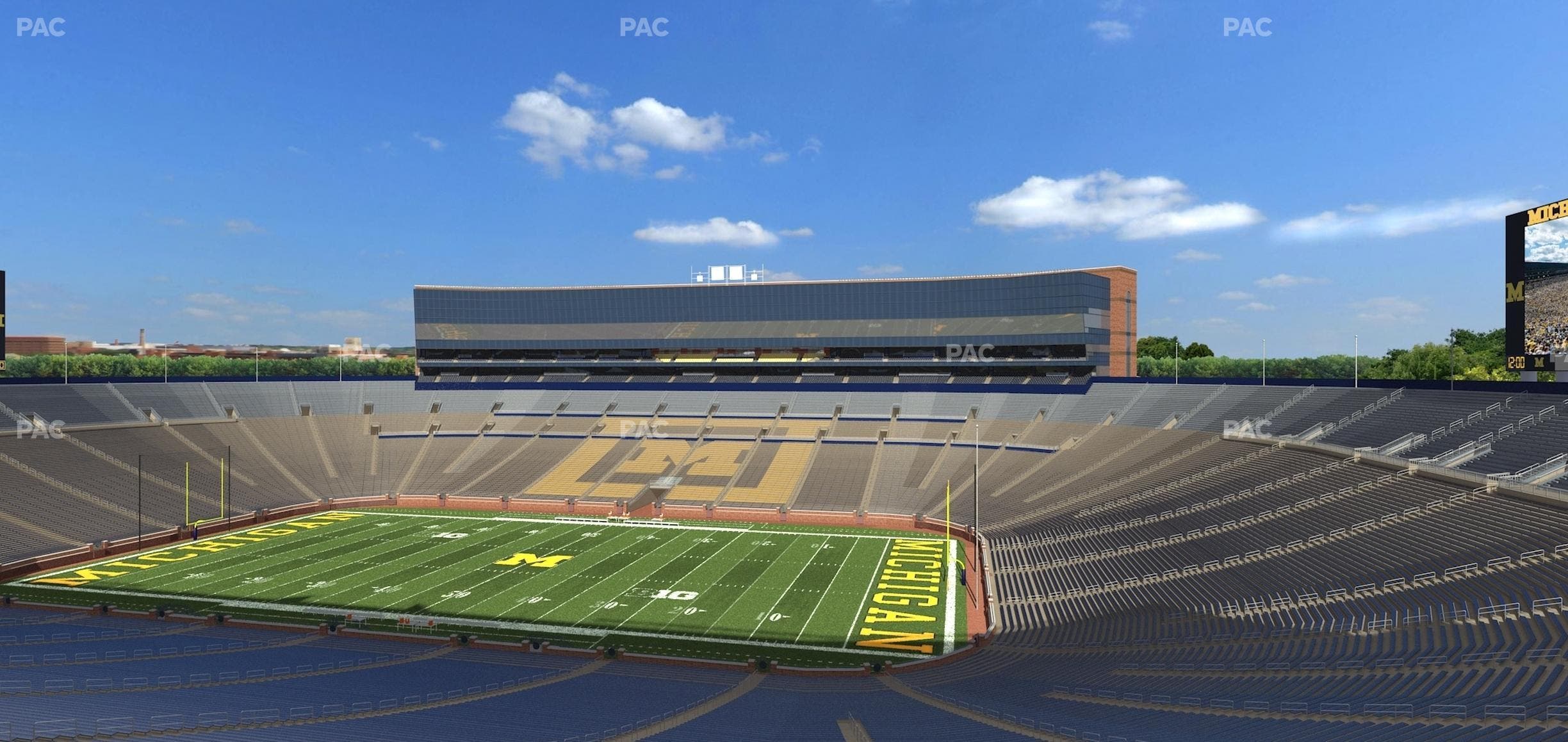 Michigan Stadium - Section 19 Seat View