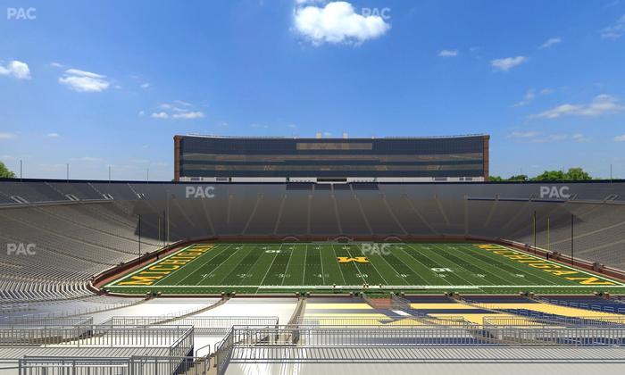 Michigan Stadium - Section 2 Seat View
