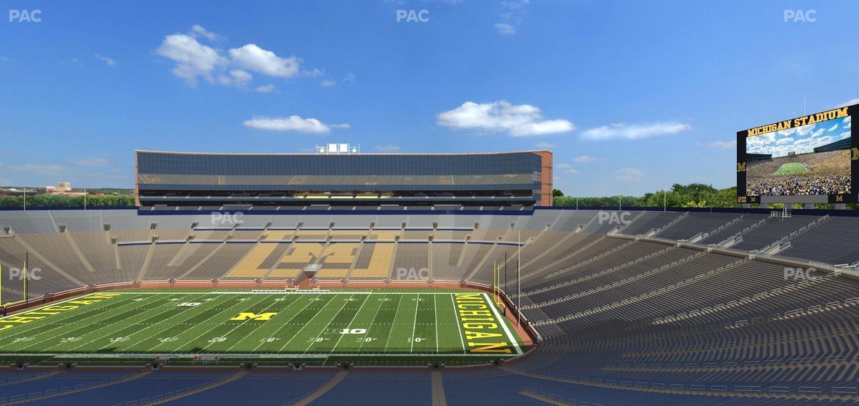 Michigan Stadium - Section 20 Seat View