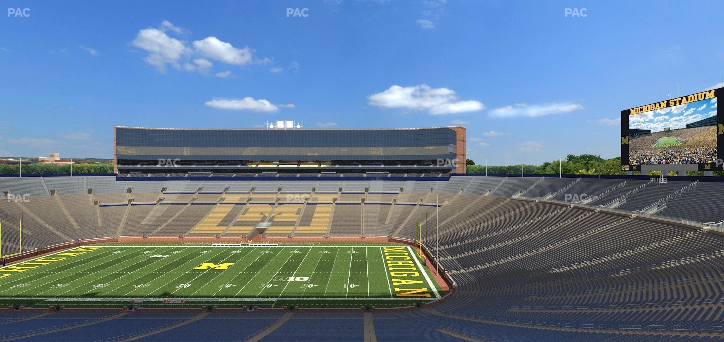 Michigan Stadium - Section 20 Seat View