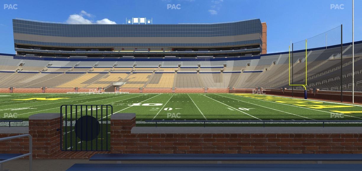 Michigan Stadium - Section 21 Seat View