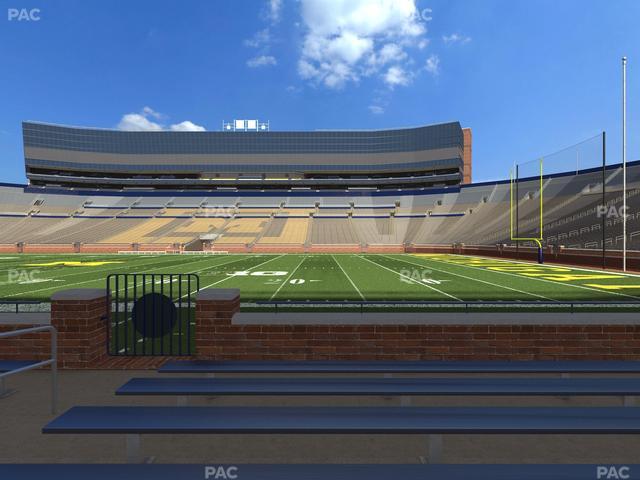 Michigan Stadium - Section 21 Seat View