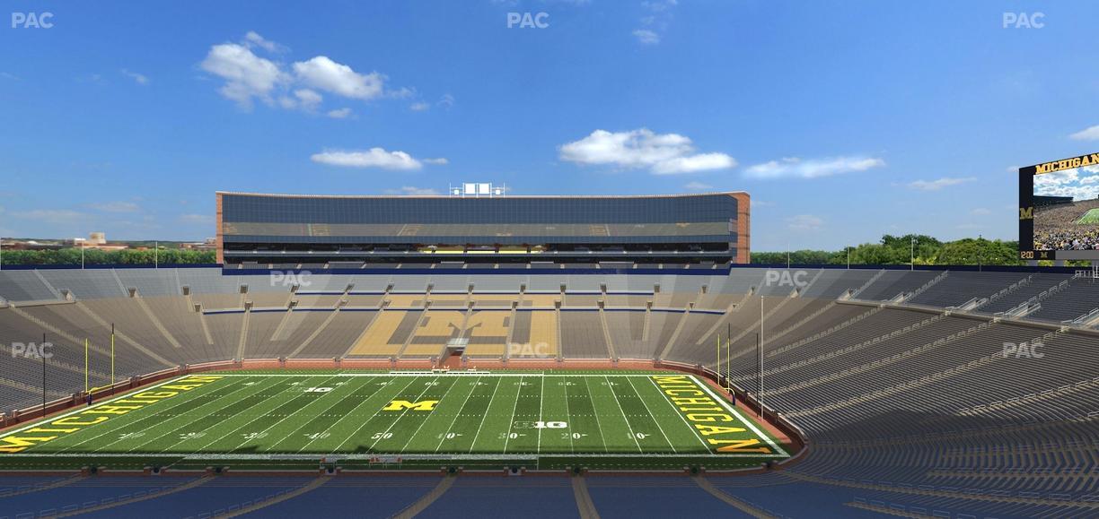Michigan Stadium - Section 21 Seat View