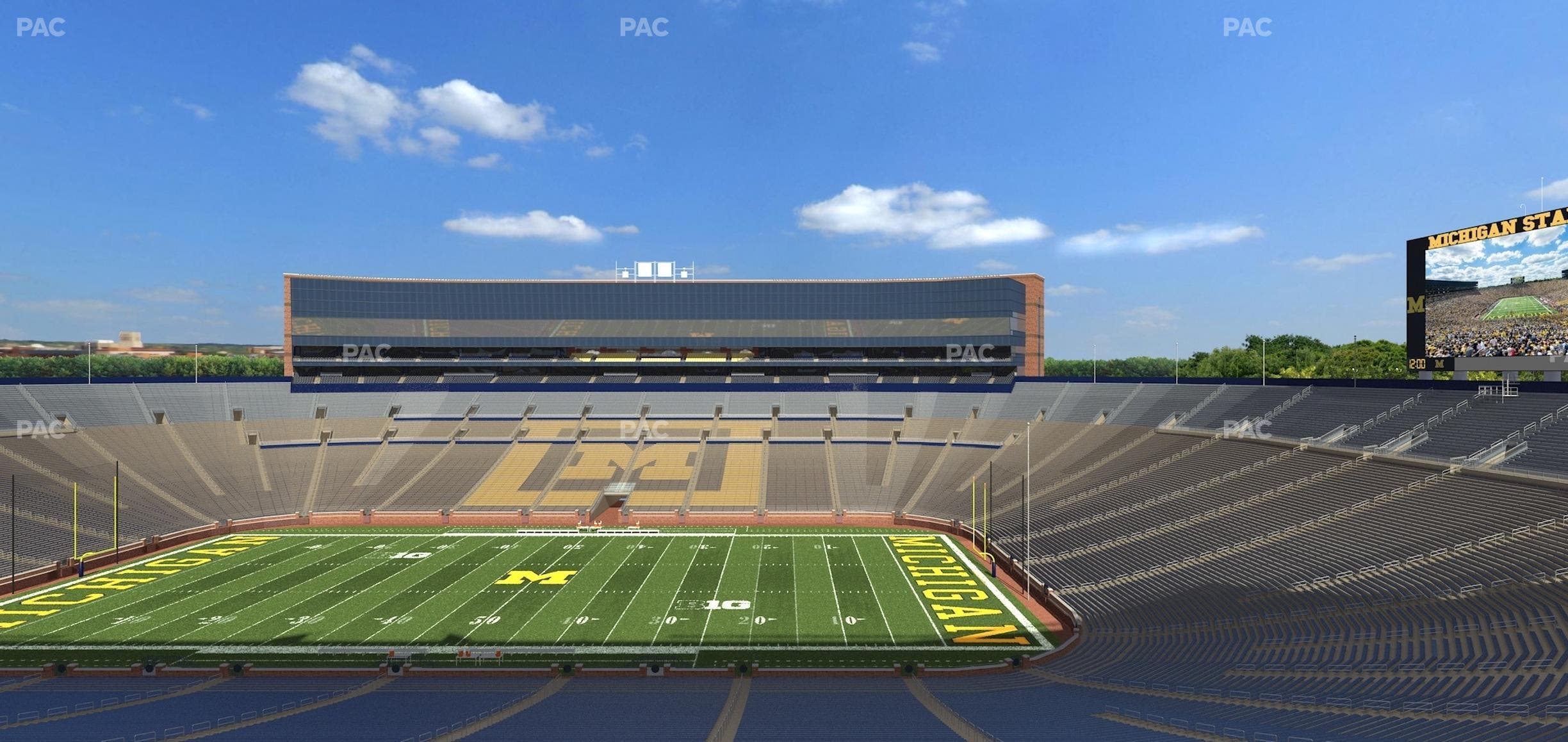 Michigan Stadium - Section 21 Seat View