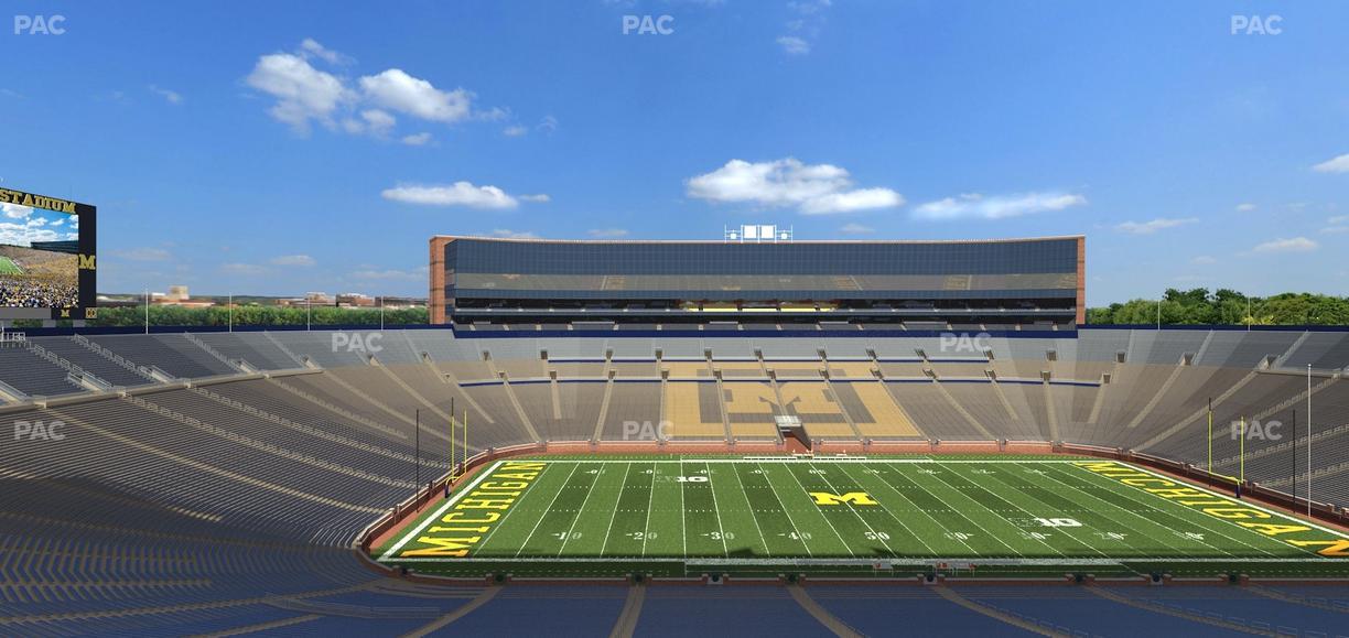 Michigan Stadium - Section 25 Seat View