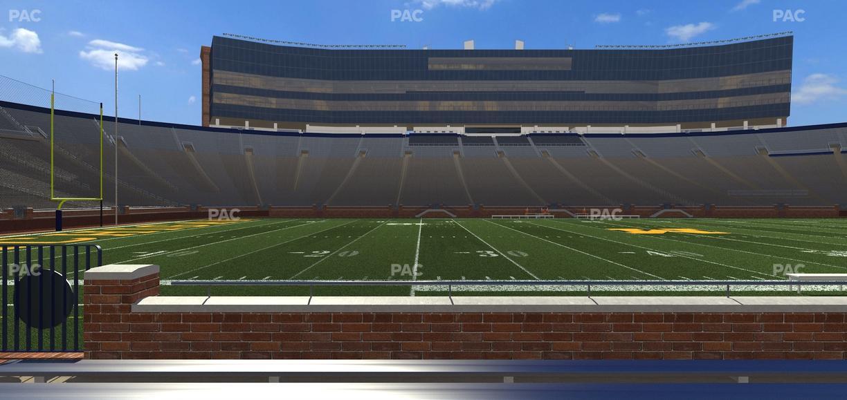 Michigan Stadium - Section 3 Seat View