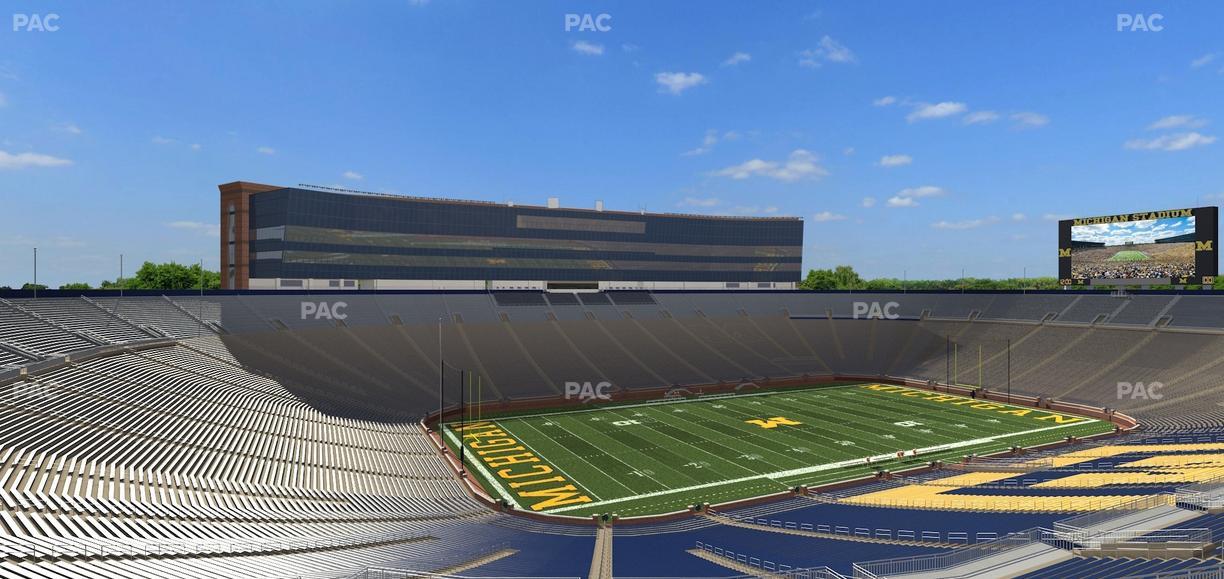 Michigan Stadium - Section 302 Seat View