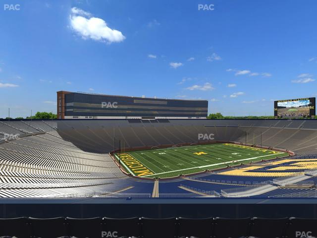 Michigan Stadium - Section 302 Seat View