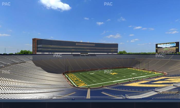 Michigan Stadium - Section 302 Seat View