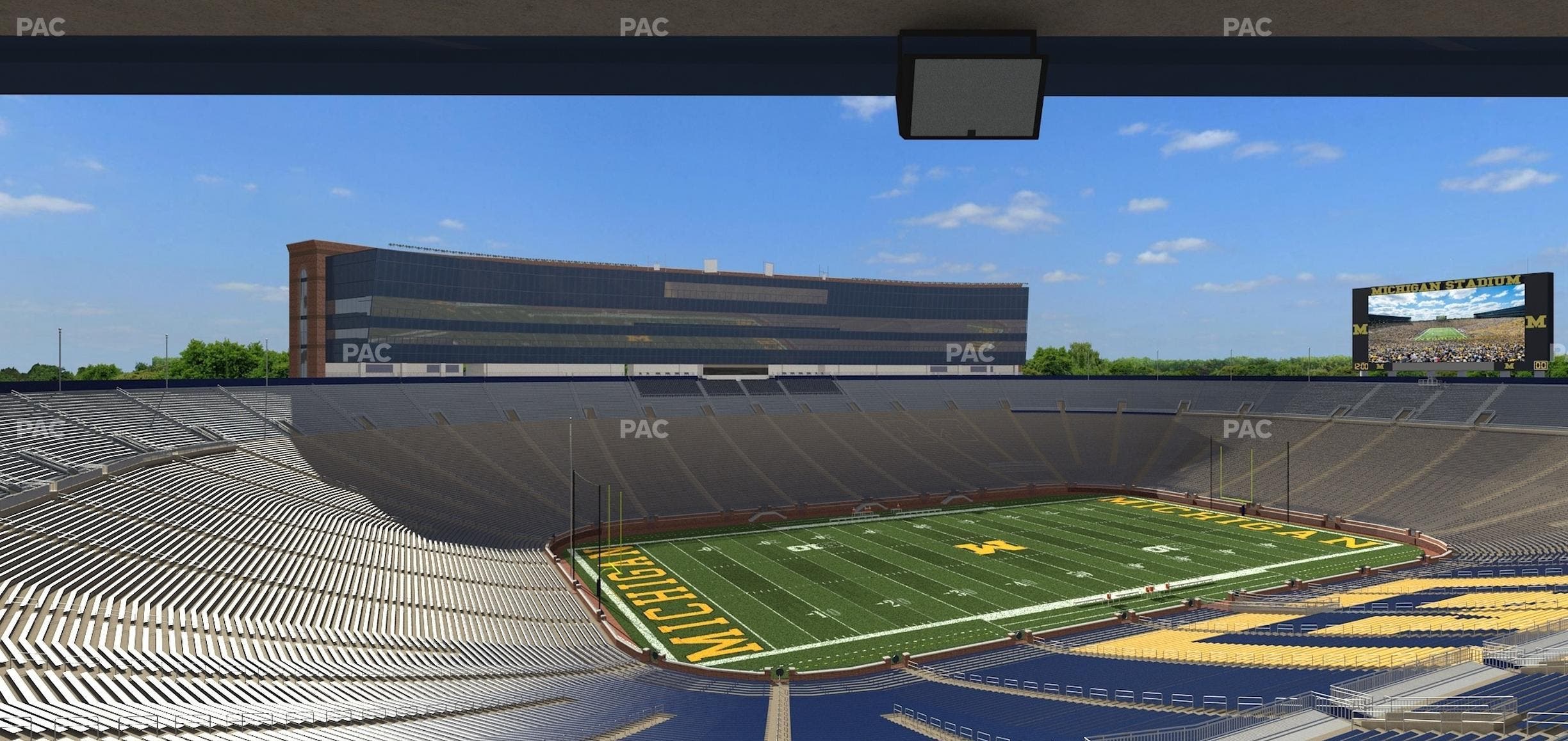 Michigan Stadium - Section 302 Seat View