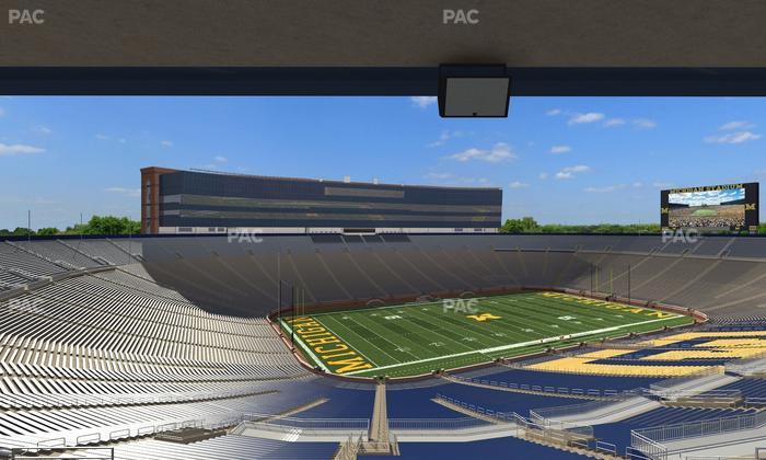 Michigan Stadium - Section 302 Seat View