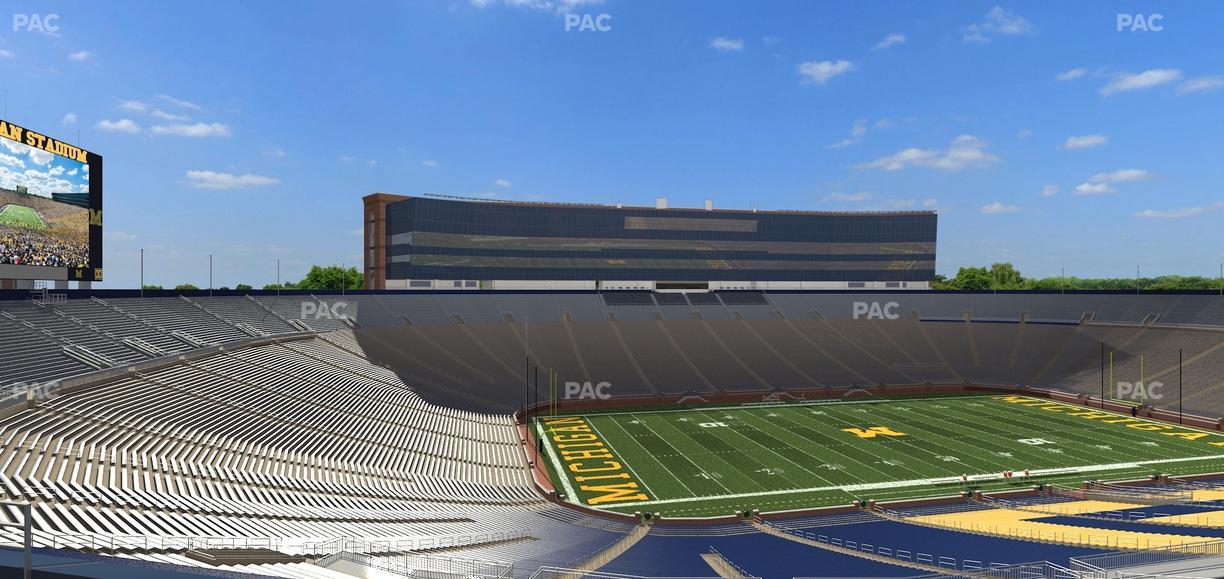 Michigan Stadium - Section 303 Seat View