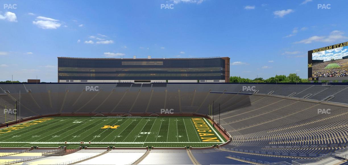 Michigan Stadium - Section 312 Seat View