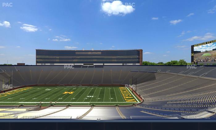 Michigan Stadium - Section 312 Seat View
