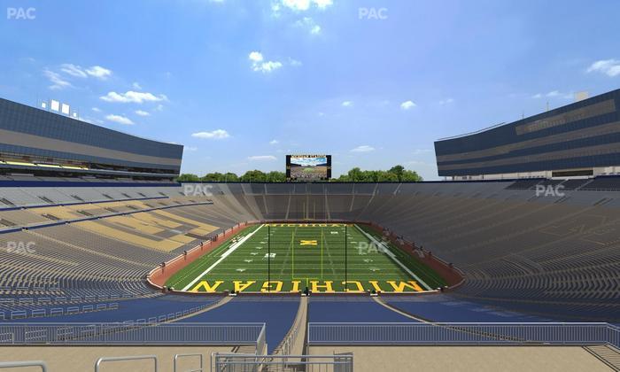 Michigan Stadium - Section 34 Seat View