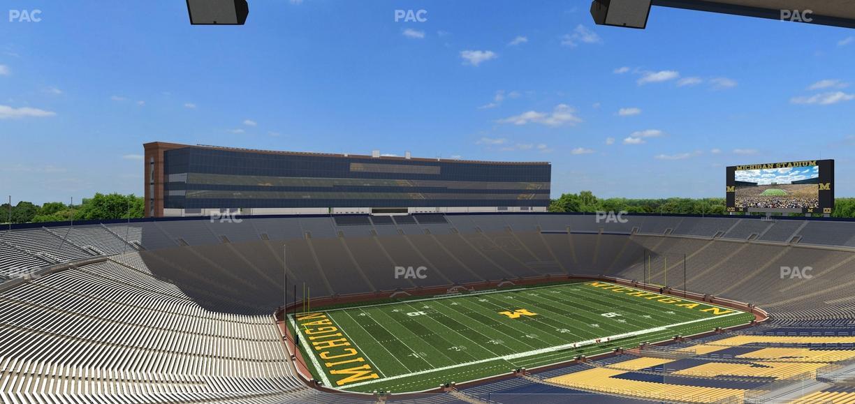 Michigan Stadium - Section 402 Seat View