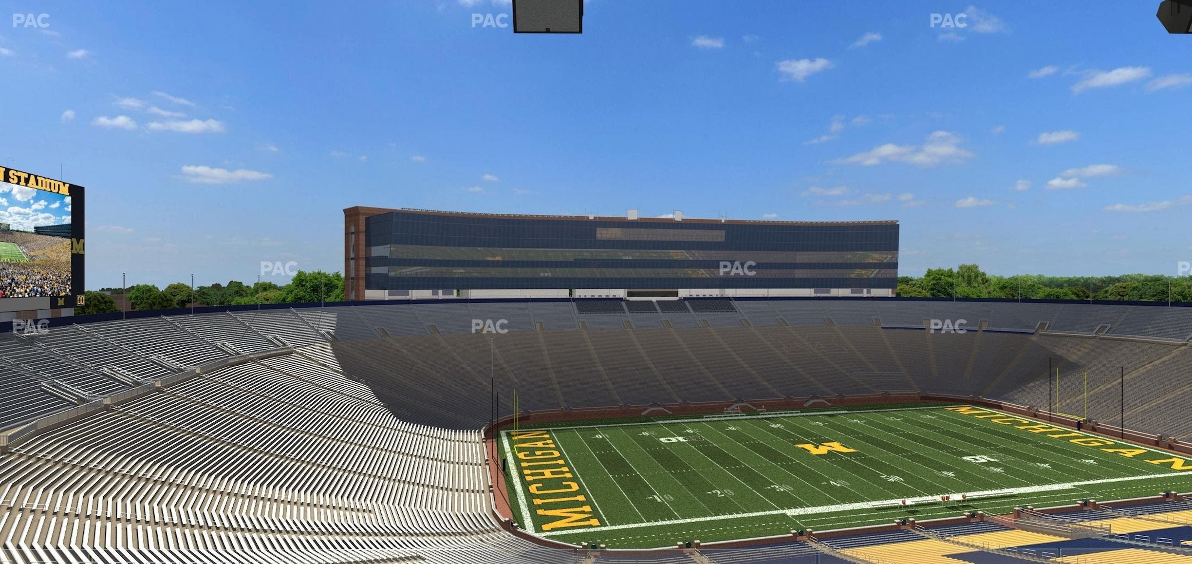Michigan Stadium - Section 403 Seat View