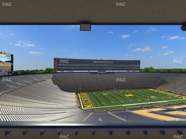 Michigan Stadium - Section 403 Seat View
