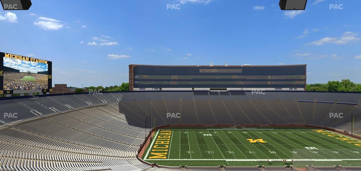 Michigan Stadium - Section 405 Seat View