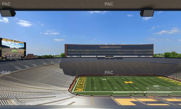 Michigan Stadium - Section 405 Seat View
