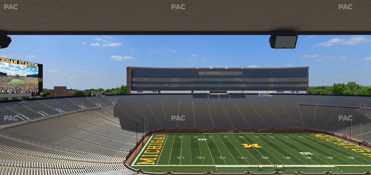 Michigan Stadium - Section 406 Seat View